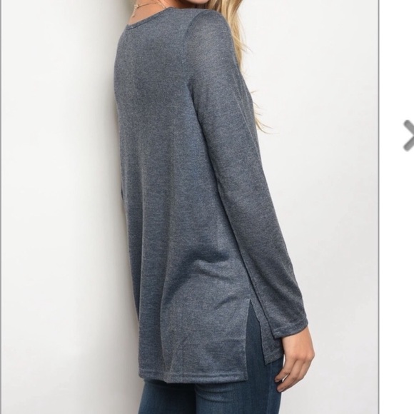 Love Richie Gray /Cream tye dye L/S tunic - Picture 2 of 4